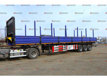 Новый Бортовой полуприцеп/ Платформа Tongyada CTY9603LBS: фото 5 Новый Бортовой полуприцеп/ Платформа Tongyada CTY9603LBS: фото 5