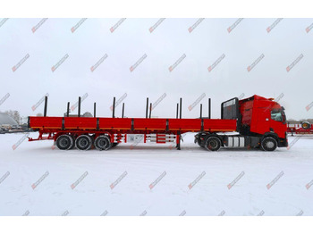 Новый Бортовой полуприцеп/ Платформа Tongyada CTY9603LBS: фото 2 Новый Бортовой полуприцеп/ Платформа Tongyada CTY9603LBS: фото 2