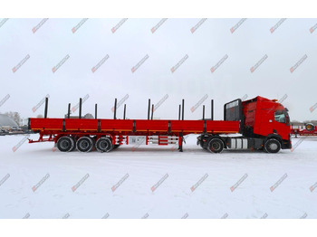 Новый Бортовой полуприцеп/ Платформа Tongyada CTY9603LBS: фото 3 Новый Бортовой полуприцеп/ Платформа Tongyada CTY9603LBS: фото 3