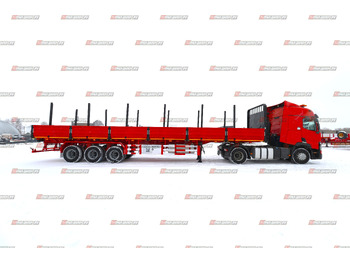 Новый Бортовой полуприцеп/ Платформа Tongyada CTY9603LBS: фото 3 Новый Бортовой полуприцеп/ Платформа Tongyada CTY9603LBS: фото 3