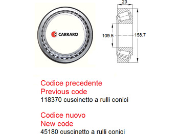 Запчасти CARRARO