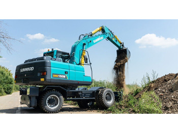 Новый Колёсный экскаватор SUNWARD SWE 150W: фото 4