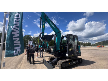Новый Мини-экскаватор SUNWARD SWE 60F: фото 5 Новый Мини-экскаватор SUNWARD SWE 60F: фото 5