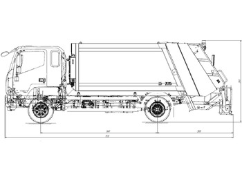 Новый Мусоровоз Мусоровоз KARBA K10 на шасси JAC N120 4х2: фото 2 Новый Мусоровоз Мусоровоз KARBA K10 на шасси JAC N120 4х2: фото 2