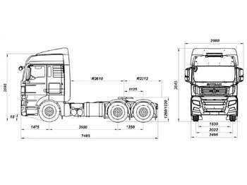 Новый Тягач Sitrak C7H: фото 3 Новый Тягач Sitrak C7H: фото 3