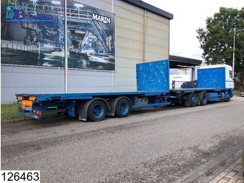 Прицеп бортовой/ Платформа Lecitrailer open laadbak 6x2, EURO 5, Retarder, Airco, BDF, Disc brakes, Kooiaap system, Combi: фото 1 Прицеп бортовой/ Платформа Lecitrailer open laadbak 6x2, EURO 5, Retarder, Airco, BDF, Disc brakes, Kooiaap system, Combi: фото 1