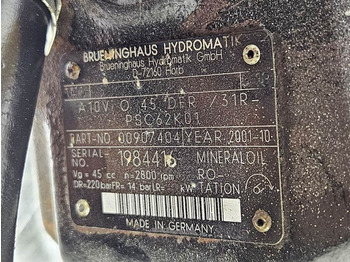 Brueninghaus Hydromatik A10VO45DFR/31R-Load sensing pump в лизинг Brueninghaus Hydromatik A10VO45DFR/31R-Load sensing pump: фото 3