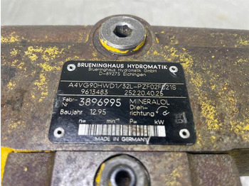 Brueninghaus Hydromatik A4VG90HWD1/32L-Drive pump/Fahrpumpe/Rijpomp в лизинг Brueninghaus Hydromatik A4VG90HWD1/32L-Drive pump/Fahrpumpe/Rijpomp: фото 4