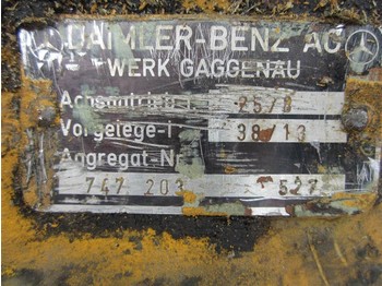 Mercedes-Benz 747203 - Axle/Achse/As в лизинг Mercedes-Benz 747203 - Axle/Achse/As: фото 3