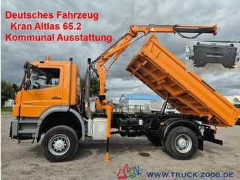 Mercedes-Benz Axor 1829 4x4 Atlas65.2 Kran Kommunal Austattung в лизинг Mercedes-Benz Axor 1829 4x4 Atlas65.2 Kran Kommunal Austattung: фото 1
