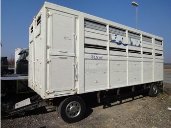 Прицеп-фургон Для транспортировки животных KABA 2 -Stock 8,30m kleine Räder: фото 1