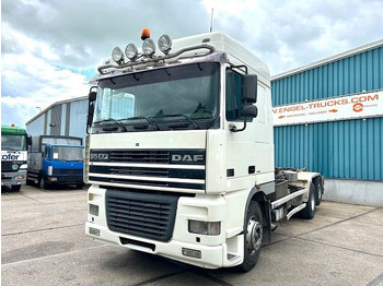 DAF 95.480 XF SPACECAB 6x2 WITH HOOK-ARM SYSTEM (EURO 3 / ZF16 MANUAL GEARBOX / ZF-INTARDER / STEEL-/AIR SUSPENSION / AIRCONDITIONIN в лизинг DAF 95.480 XF SPACECAB 6x2 WITH HOOK-ARM SYSTEM (EURO 3 / ZF16 MANUAL GEARBOX / ZF-INTARDER / STEEL-/AIR SUSPENSION / AIRCONDITIONIN: фото 1