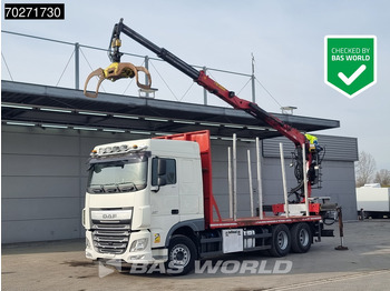 DAF XF 510 6X4 Jonsered Z-Crane SC ACC Retarder Euro 6 в лизинг DAF XF 510 6X4 Jonsered Z-Crane SC ACC Retarder Euro 6: фото 1