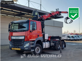 DAF CF 510 6X4 Retarder Big-Axle Holz Kran Palfinger Epsilon S260L82 в лизинг DAF CF 510 6X4 Retarder Big-Axle Holz Kran Palfinger Epsilon S260L82: фото 1