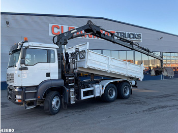 Самосвал, Автоманипулятор MAN TGA 26.400 6x4 Hiab 16 Tonmeter laadkraan Manual Full steel: фото 1 Самосвал, Автоманипулятор MAN TGA 26.400 6x4 Hiab 16 Tonmeter laadkraan Manual Full steel: фото 1