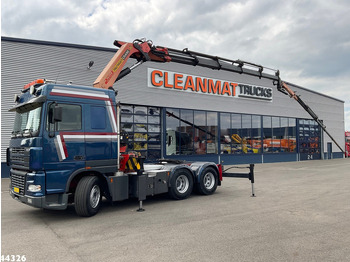 DAF FTS 95 XF 480 Manual Palfinger 36 Tonmeter laadkraan + Fly-Jib в лизинг DAF FTS 95 XF 480 Manual Palfinger 36 Tonmeter laadkraan + Fly-Jib: фото 1