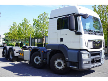 MAN TGS 35.420 8x2 E6 / last axle lifted and steered в лизинг MAN TGS 35.420 8x2 E6 / last axle lifted and steered: фото 1