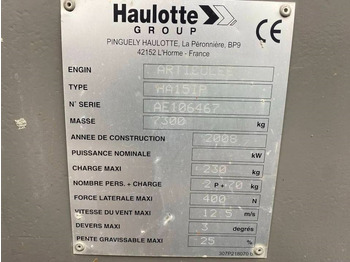 Haulotte HA 15 IP  в лизинг Haulotte HA 15 IP: фото 4