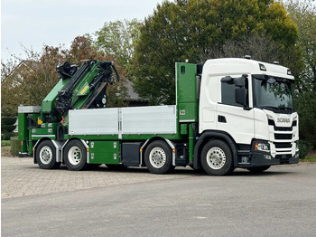 Автоманипулятор Scania G500 NGS 8X2 !!EURO6!!21DKM!! 2022!! PALFINGER 65TM/JIB/LIER/WINCH!!TOP!!ROOF/DACH/MONTAGE!!MANUTENTION!! CRANE!!GRUE!!: фото 5