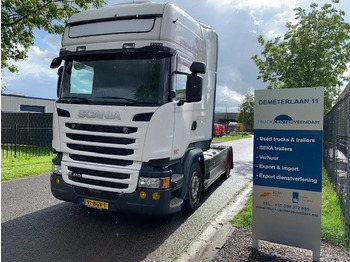 Тягач Scania R410 Retarder Standairco Lucht geveerde vooras: фото 1