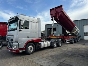 DAF XF 510 6X4 + KIPPER TRAILER  в лизинг DAF XF 510 6X4 + KIPPER TRAILER: фото 2