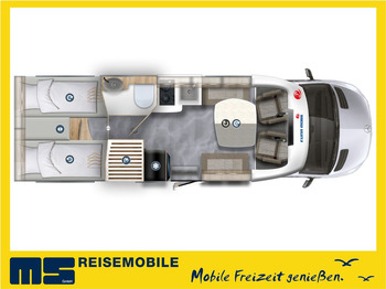 Eura Mobil PROFILA T 726 EF /- MODELL 2025 -/ EINZELBETTEN  в лизинг Eura Mobil PROFILA T 726 EF /- MODELL 2025 -/ EINZELBETTEN: фото 3