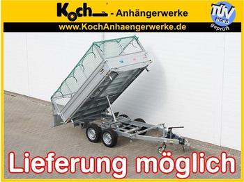 Новый Прицеп для легкового автомобиля Unsinn Profi 175x306 2,6t Handpumpe Rampentunnel Gitterau: фото 1