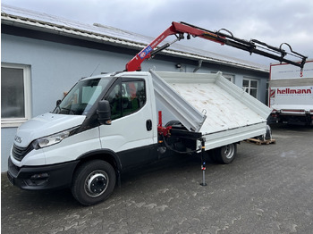 IVECO 70C18 Meiller Kipper+ Kran HMF 340 Funk! в лизинг IVECO 70C18 Meiller Kipper+ Kran HMF 340 Funk!: фото 2