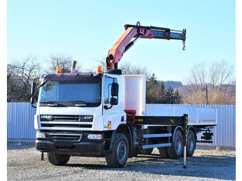 DAF CF 75.360 Pritsche 7,95 m + KRAN / FUNK * 6x4  в лизинг DAF CF 75.360 Pritsche 7,95 m + KRAN / FUNK * 6x4: фото 2