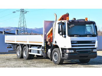 DAF CF 75.360 Pritsche 7,95 m + KRAN / FUNK * 6x4  в лизинг DAF CF 75.360 Pritsche 7,95 m + KRAN / FUNK * 6x4: фото 3