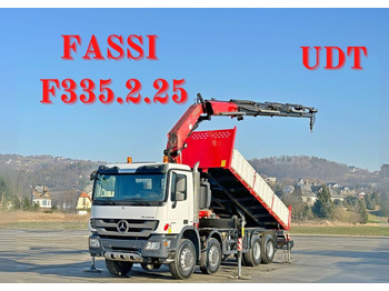 Mercedes-Benz ACTROS 3244 * FASSI F335A.2.25 + FUNK / 8x4  в лизинг Mercedes-Benz ACTROS 3244 * FASSI F335A.2.25 + FUNK / 8x4: фото 1