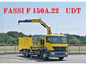 Mercedes-Benz AXOR 2533 ABSCHLEPPWAGEN 7,50 m + FASSI F150A.22  в лизинг Mercedes-Benz AXOR 2533 ABSCHLEPPWAGEN 7,50 m + FASSI F150A.22: фото 1