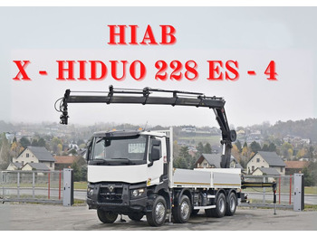 Renault C 430 * HIAB X - HIDUO 228 ES - 4 + FUNK * 8x4  в лизинг Renault C 430 * HIAB X - HIDUO 228 ES - 4 + FUNK * 8x4: фото 1