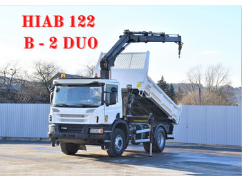Scania P320 Kipper 3,90m *BORDMATIC*HIAB 122B-2DUO* TOP  в лизинг Scania P320 Kipper 3,90m *BORDMATIC*HIAB 122B-2DUO* TOP: фото 1