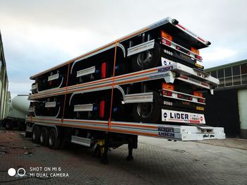 Новый Полуприцеп-контейнеровоз/ Сменный кузов LIDER NEW 2020 MODELS YEAR (MANUFACTURER COMPANY LIDER TRAILER: фото 1