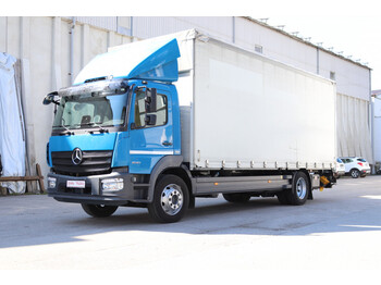 Тентованный грузовик Mercedes-Benz Atego 1530  E6 LBW Schiebeplane Edscha: фото 1