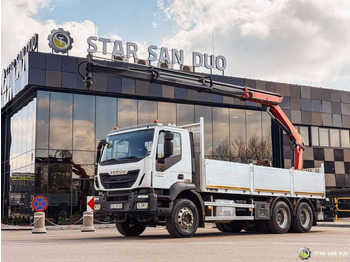 Новый Автоманипулятор Iveco  TRAKKER 450 6x4 PALFINGER PK 18502 SH Rotator: фото 3