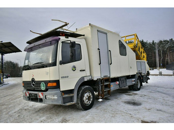 Грузовик с подъемником Mercedes-Benz ATEGO 1323 PK 8000T RAIL Platform: фото 2