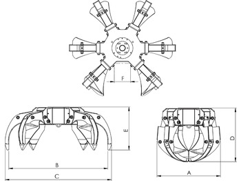Polyp grab PLP 270/6 в лизинг Polyp grab PLP 270/6: фото 4