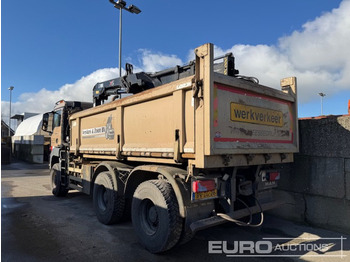 Самосвал, Автоманипулятор 2009 MAN TGS 33.400 6x6, Tipper Truck, Loading Crane Hiab 144DS-2 Duo, Manual, A/C (Dutch Export Docs. Available): фото 2