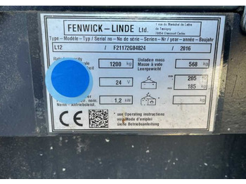 Linde L12 в лизинг Linde L12: фото 2