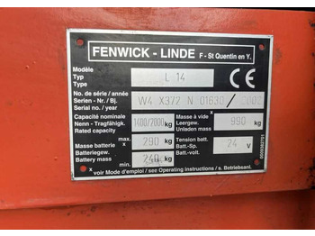 Linde L14 в лизинг Linde L14: фото 4