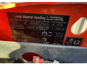 Linde T16 в лизинг Linde T16: фото 4