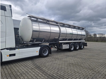 Полуприцеп-цистерна Vogelzang 38000 liter 1kamer rvs tankoplegger: фото 1