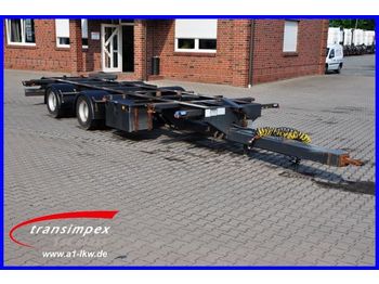 Прицеп-контейнеровоз/ Сменный кузов Dinkel 5 x DTAWN 18 Jumbo, Tandem BDF, Lift-Achse, Stap: фото 1 Прицеп-контейнеровоз/ Сменный кузов Dinkel 5 x DTAWN 18 Jumbo, Tandem BDF, Lift-Achse, Stap: фото 1