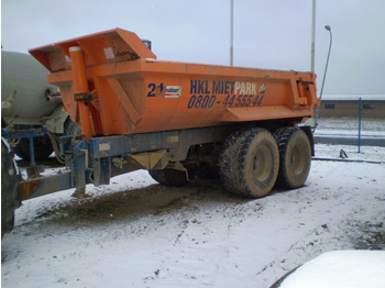 Самосвальный прицеп KRÖGER MUP 20 HP: фото 1 Самосвальный прицеп KRÖGER MUP 20 HP: фото 1