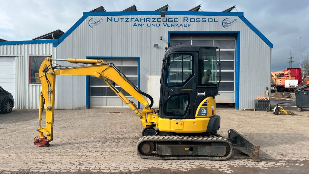 Komatsu PC35MR-3 PC35MR Minibagger 3740 Kg ab 469€ mtl.  - Мини-экскаватор: фото 1