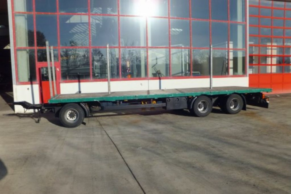 3 Achs Jumbo- Pritschenanhänger mit Steckrungen - Прицеп бортовой/ Платформа: фото 1 3 Achs Jumbo- Pritschenanhänger mit Steckrungen - Прицеп бортовой/ Платформа: фото 1