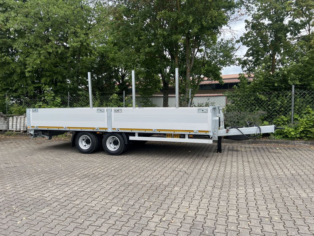 Möslein 14,4 t Tandem- Pritschenanhänger- Tieflader - Прицеп бортовой/ Платформа: фото 1 Möslein 14,4 t Tandem- Pritschenanhänger- Tieflader - Прицеп бортовой/ Платформа: фото 1