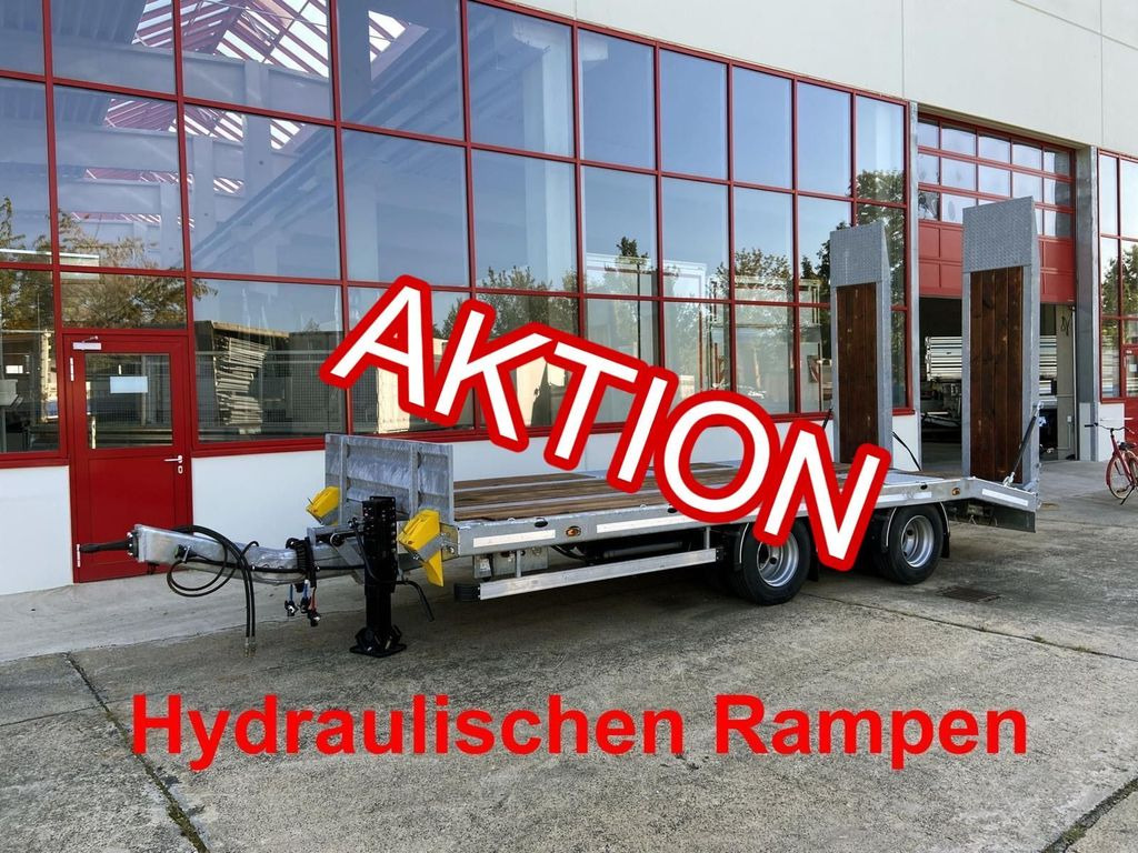 Möslein 21 t Tandemtieflader, hydr. Rampen, NEU - Низкорамный прицеп: фото 1 Möslein 21 t Tandemtieflader, hydr. Rampen, NEU - Низкорамный прицеп: фото 1